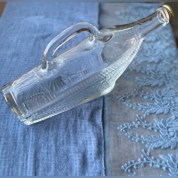 Antique Decorative Glass Bottle - Picture 2 of 2